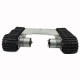 Aluminum Alloy Robot Chassis Tank RC Smart Car With Crawler Aluminum Alloy Robot Chassis Tank RC Smart Car With Crawler