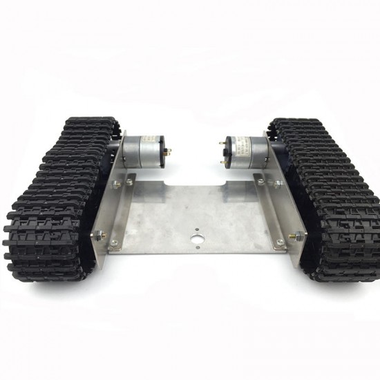 Aluminum Alloy Robot Chassis Tank RC Smart Car With Crawler Aluminum Alloy Robot Chassis Tank RC Smart Car With Crawler