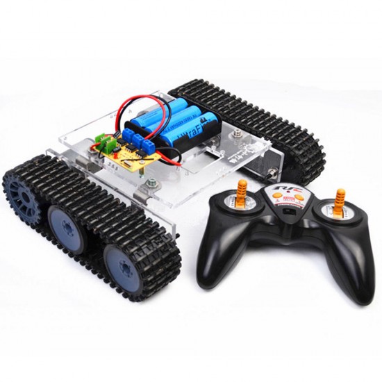 SN7500 DIY 2.4G Smart RC Robot Tank Car STEAM Educational Robot Kit
