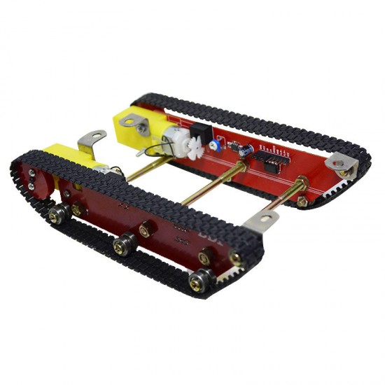 Smart Robot Tank Chasis Kits Caterpillar Crawler Integrated Two motor for Arduino