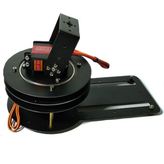 2DOF Metal Rotating Holder PTZ Rotary For RC Robot Arm 2DOF Metal Rotating Holder PTZ Rotary For RC Robot Arm