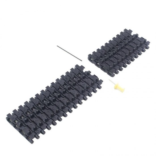 2pcs Robot Nylon Chassis Track Removable Tracked Tank Chassis