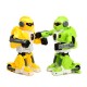 2PCS RC Intelligent Boxing Battle Robot with Light and Music