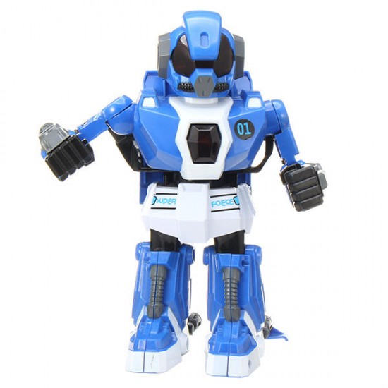 2PCS RC Intelligent Boxing Battle Robot with Light and Music