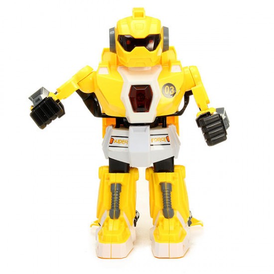 2PCS RC Intelligent Boxing Battle Robot with Light and Music