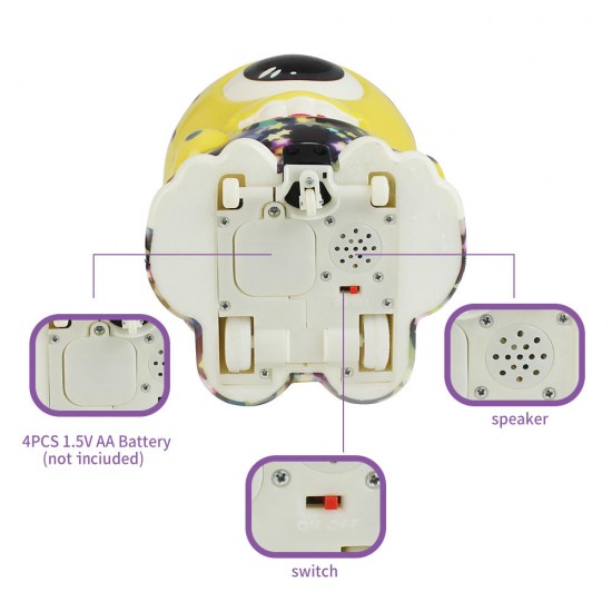 ALIEN TONY 3 Modes Infrared Control Dancing Singing PU Robot Toy ALIEN TONY 3 Modes Infrared Control Dancing Singing PU Robot Toy