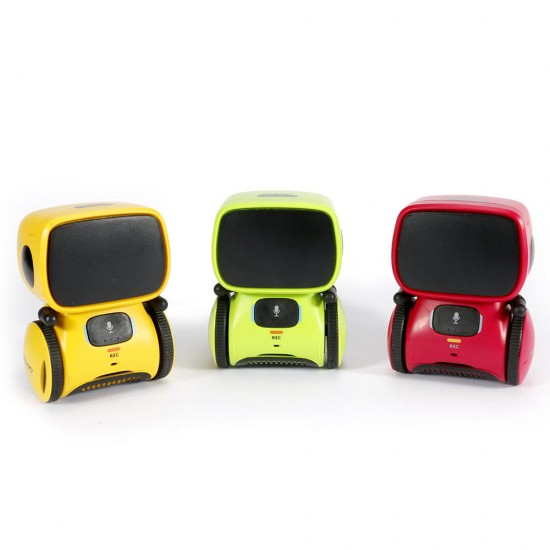 AT- ROBOT APOLLO Smart RC Robot Voice Control Touch Sensitive Voice Record Mode Walking Robot Toy AT- ROBOT APOLLO Smart RC Robot Voice Control Touch Sensitive Voice Record Mode Walking Robot Toy
