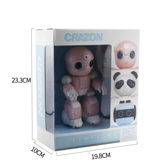 CRAZON 1802 Smart RC Robot Toy Infrared Control Sing Dance Voice Message Record Story Telling Toy