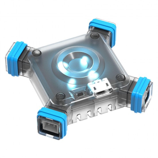 DIY 6 In 1 Smart RC Robot Toy Tank Hovercraft Airplane Gyrorobot Trike Drone Educational Kit DIY 6 In 1 Smart RC Robot Toy Tank Hovercraft Airplane Gyrorobot Trike Drone Educational Kit