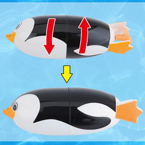 Diving Swimming Penguin RC Robot Toy Gift For Children