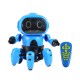 Upgraded MoFun-963 DIY 6-Legged RC Robot Infrared Obstacle Avoidance Gesture Control Programmable With Transmitter