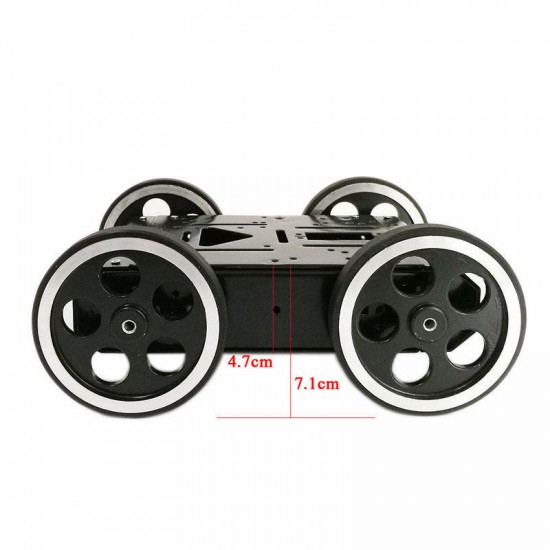 4WD C3 DIY Smart Robot Car Chassis Kits With DC 12V Motor for Arduino 4WD C3 DIY Smart Robot Car Chassis Kits With DC 12V Motor for Arduino