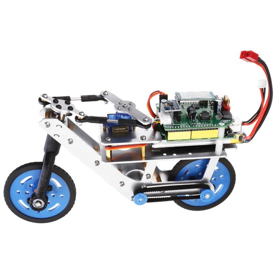 Arduino Programmable Smart RC Robot Bike Car Self Balance Car APP Bluetooth Control Educational Kit