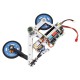 Arduino Programmable Smart RC Robot Bike Car Self Balance Car APP Bluetooth Control Educational Kit