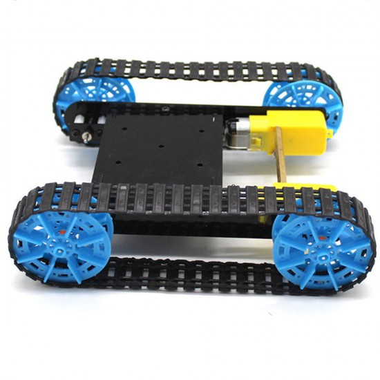 DIY 2.4G 4CH RC Robot Tank Car Educational Kit