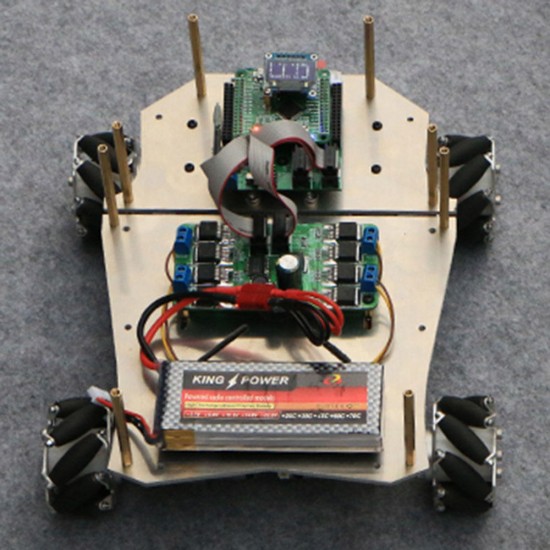 DIY 4WD ROS Smart RC Robot Car Programmable Bluetooth APP Control 60mm Mecanum Wheel With Suspension System DIY 4WD ROS Smart RC Robot Car Programmable Bluetooth APP Control 60mm Mecanum Wheel With Suspension System