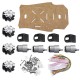 DIY 4WD Smart RC Robot Car Chassis Base With Mecanum Wheels DIY 4WD Smart RC Robot Car Chassis Base With Mecanum Wheels