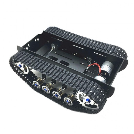 DIY A-10 Damped Aluminous Smart RC Robot Car Chassis Tracked Tank Chassis For Raspberry Pi Arduino DIY A-10 Damped Aluminous Smart RC Robot Car Chassis Tracked Tank Chassis For Raspberry Pi Arduino