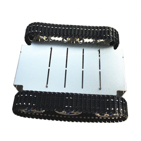 DIY A-14 Aluminous RC Robot Car Chassis Kits Smart Tracked Tank DIY A-14 Aluminous RC Robot Car Chassis Kits Smart Tracked Tank