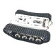 DIY A-15 2WD Aluminous Smart RC Robot Car Chassis Kit With 1:46 DC Gear Motor DIY A-15 2WD Aluminous Smart RC Robot Car Chassis Kit With 1:46 DC Gear Motor