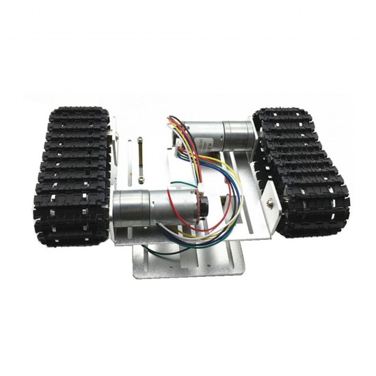 DIY A-16 Aluminous Smart Robot Tracked Car Chassis Base For Arduino Raspberry Pi