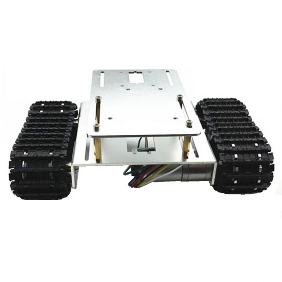 DIY A-16 Aluminous Smart Robot Tracked Car Chassis Base For Arduino Raspberry Pi