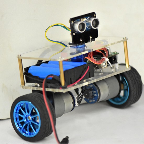 DIY STEAM Arduino UNO Smart RC Robot Balance Car Educational Kit