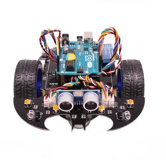 YahBoom Smart Bat Robot Intelligent Programming bluetooth Controll Car Kit with Arduino UNO R3 Board YahBoom Smart Bat Robot Intelligent Programming bluetooth Controll Car Kit with Arduino UNO R3 Board
