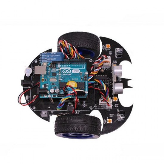 YahBoom Smart Bat Robot Intelligent Programming bluetooth Controll Car Kit with Arduino UNO R3 Board YahBoom Smart Bat Robot Intelligent Programming bluetooth Controll Car Kit with Arduino UNO R3 Board