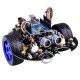 YahBoom Smart Bat Robot Intelligent Programming bluetooth Controll Car Kit with Arduino UNO R3 Board YahBoom Smart Bat Robot Intelligent Programming bluetooth Controll Car Kit with Arduino UNO R3 Board
