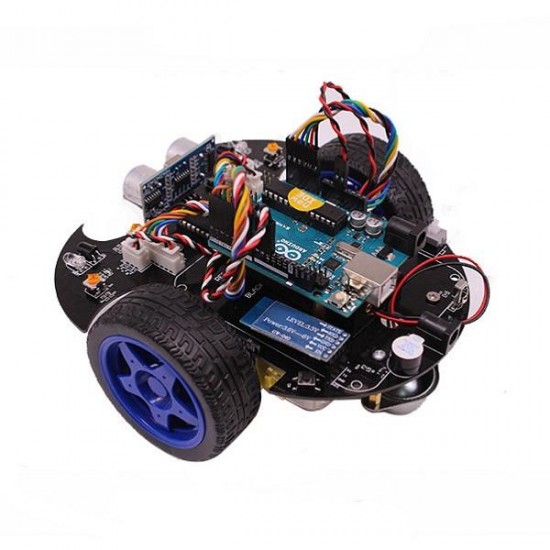 YahBoom Smart Bat Robot Intelligent Programming bluetooth Controll Car Kit with Arduino UNO R3 Board YahBoom Smart Bat Robot Intelligent Programming bluetooth Controll Car Kit with Arduino UNO R3 Board
