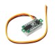 0.28 Inch Mini Digital Battery Voltage Checker Voltmeter DC 0-100V 3 Cables with Protection