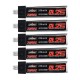 10Pcs URUAV 3.7V 250mAh 30C/60C 1S Lipo Battery PH2.0 for Blade Nano QX CPX Tiny Whoop TINY6 6X