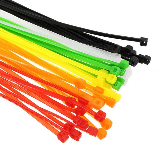 10pcs 200mm Self-locking Nylon Wire Tie Cable Strap for RC Helicopter Parts