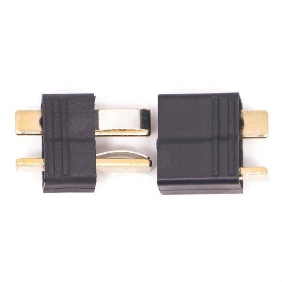 10 Pair Amass AM-1015B Anti-Slip Black T Plug Connector Male & Female