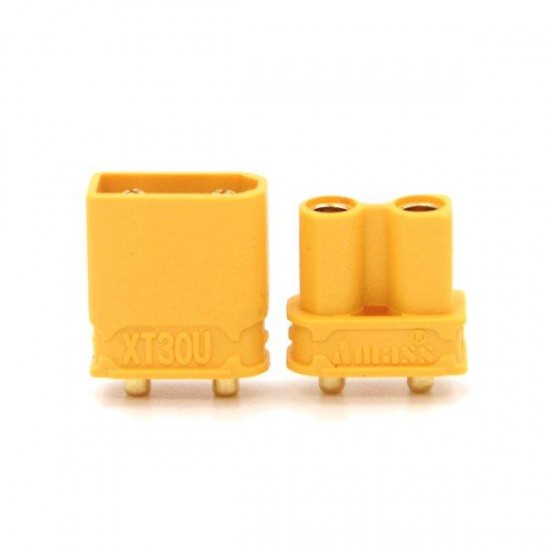 Amass XT30UPB XT30 UPB 2mm Plug Male Female Bullet Connectors Plugs For PCB