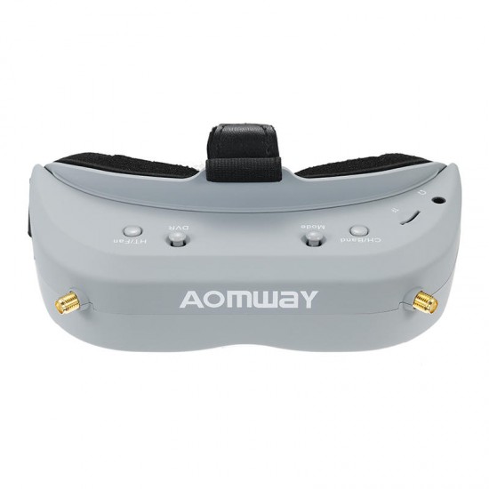 Aomway Commander Goggles V1 FPV 2D 3D 40CH 5.8G Support HD Port DVR Headtracker For RC Drone