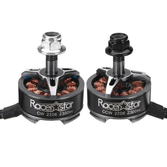 5 PCS Racerstar SPROG X 2206 2300KV 3-4S Brushless Motor for RC Drone FPV Racing Sprog Beginner