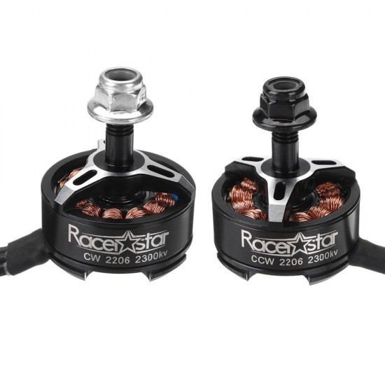 5 PCS Racerstar SPROG X 2206 2300KV 3-4S Brushless Motor for RC Drone FPV Racing Sprog Beginner