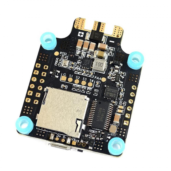 Matek System F722-SE F7 Dual Gryo Flight Controller w/ OSD BEC Current Sensor Black Box for RC Drone