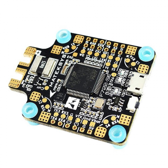 Matek System F722-SE F7 Dual Gryo Flight Controller w/ OSD BEC Current Sensor Black Box for RC Drone