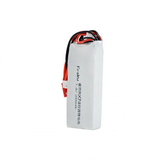 7.4V 2S 2000mAh 8C Lipo Battery Compatible for Frsky ACCST Taranis Q X7 Transmitter