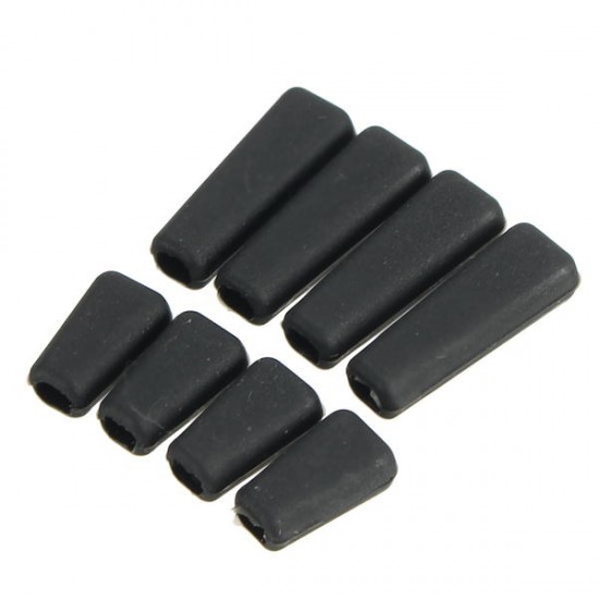 8 PCS Slicone Transmitter Anti-slipping Stick Switch Cap Sheath