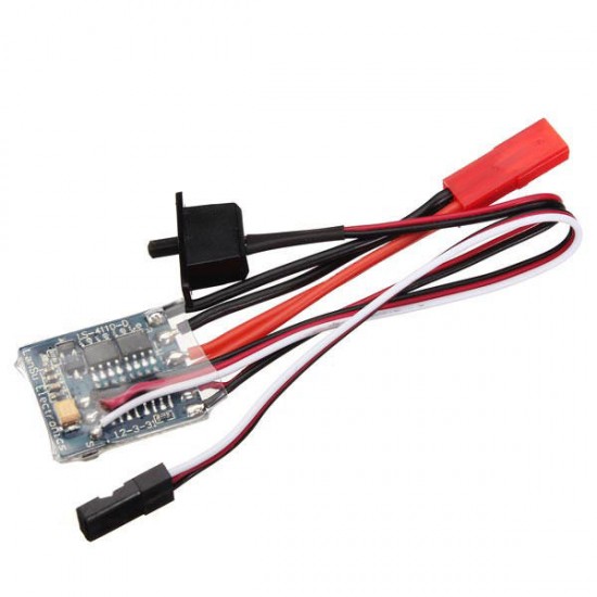 10A ESC Brushed Speed Controller For RC Car And Boat With Brake