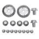 1 Set 16PCS Upgrade Metal Gear for Wltoys 12428-A 12428-B 12428-C /12423 Rc Car Parts