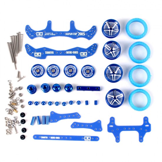 1 Set MA/AR Chassis Modification Set Kit With FRP Parts For Tamiya Mini 4WD RC Car Parts With Wheel