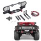 1 Set Metal Front Bumper With Light for 1/10 Scale RC Crawler Car Traxxas TRX4 TRX-4