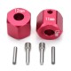 1 Set RC Car Wheel Hexagon Hub Drive Adapter Connector 11mm GPM for AXIAL SCX10 II 90046 Parts