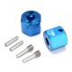 1 Set RC Car Wheel Hexagon Hub Drive Adapter Connector 11mm GPM for AXIAL SCX10 II 90046 Parts