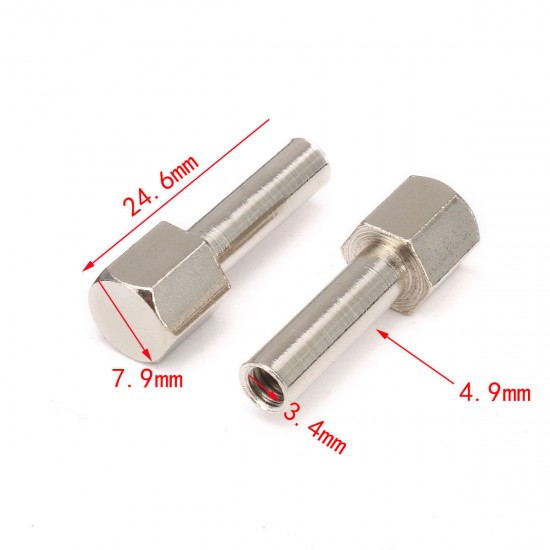 1/10 12mm Extension Hex Adaptor Connector Kit For SCX10 WRAITH RC Car Crawler Parts